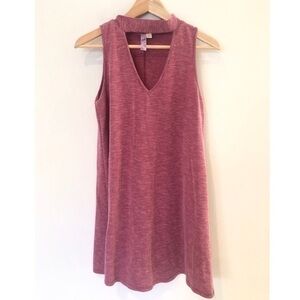 Alya ribbed Keyhole Swing Dress or Tunic Size Small